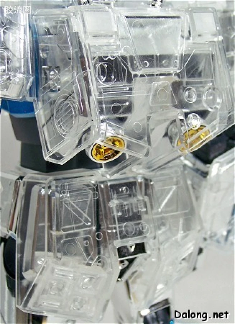 MG 限定电镀透明版 全装甲高达艾利克斯 透明金属涂装版 - 图片