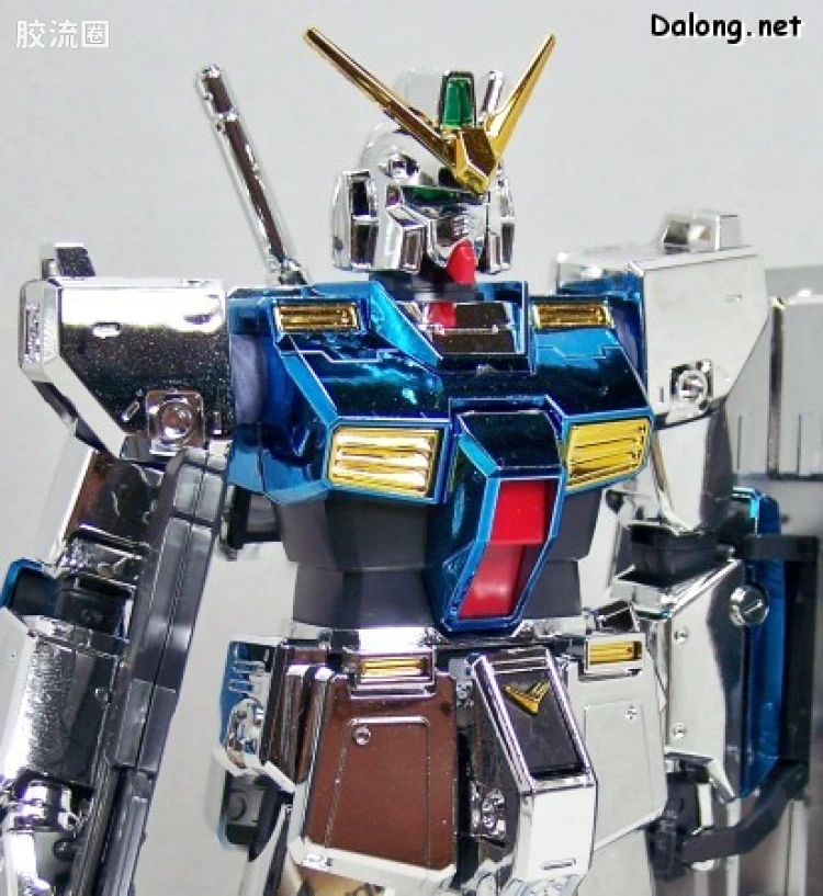 MG 限定电镀透明版 全装甲高达艾利克斯 透明金属涂装版 - 图片