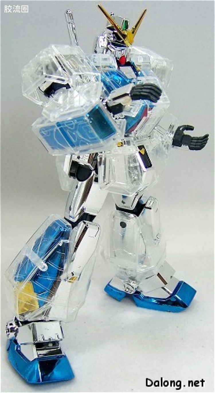MG 限定电镀透明版 全装甲高达艾利克斯 透明金属涂装版 - 图片