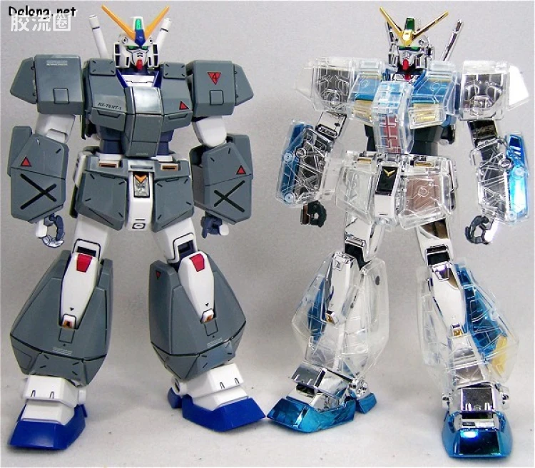 MG 限定电镀透明版 全装甲高达艾利克斯 透明金属涂装版 - 图片