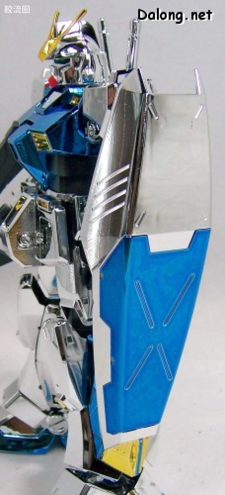 MG 限定电镀透明版 全装甲高达艾利克斯 透明金属涂装版 - 图片