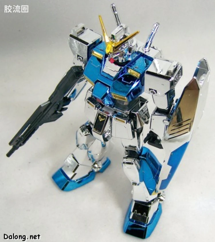 MG 限定电镀透明版 全装甲高达艾利克斯 透明金属涂装版 - 图片