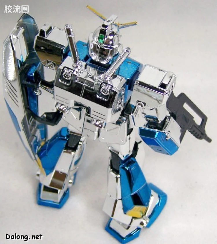 MG 限定电镀透明版 全装甲高达艾利克斯 透明金属涂装版 - 图片