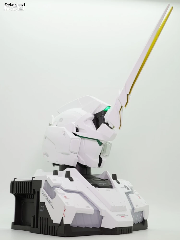 万代 大比例胸像系列 REAL EXPERIENCE MODEL RX-0 独角兽高达 自动变形版 - 图片
