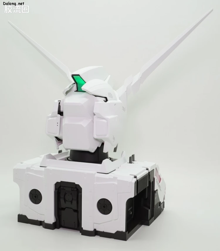 万代 大比例胸像系列 REAL EXPERIENCE MODEL RX-0 独角兽高达 自动变形版 - 图片