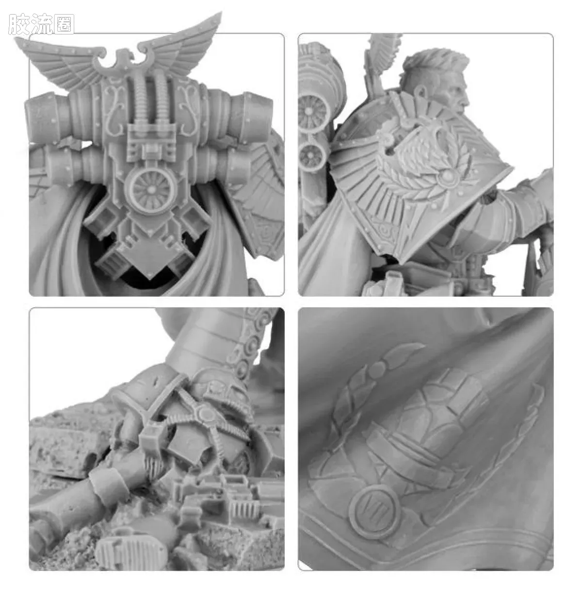 战锤：荷鲁斯之乱 Warhammer: The Horus Heresy Imperial Fists 第七军团 帝国之拳 初版 帝国之拳军团 基因原体 罗格·多恩 - 图片