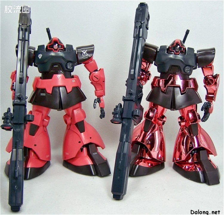 MG 限定电镀版 夏亚专用型加大魔 金属涂装版 - 图片