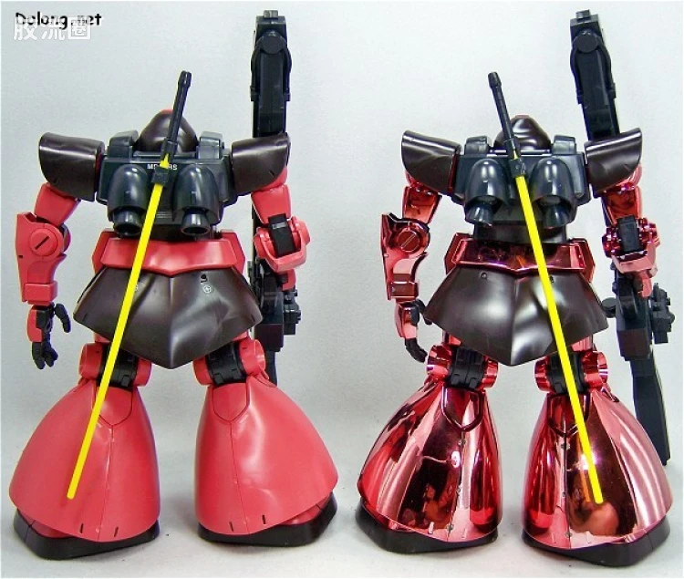 MG 限定电镀版 夏亚专用型加大魔 金属涂装版 - 图片