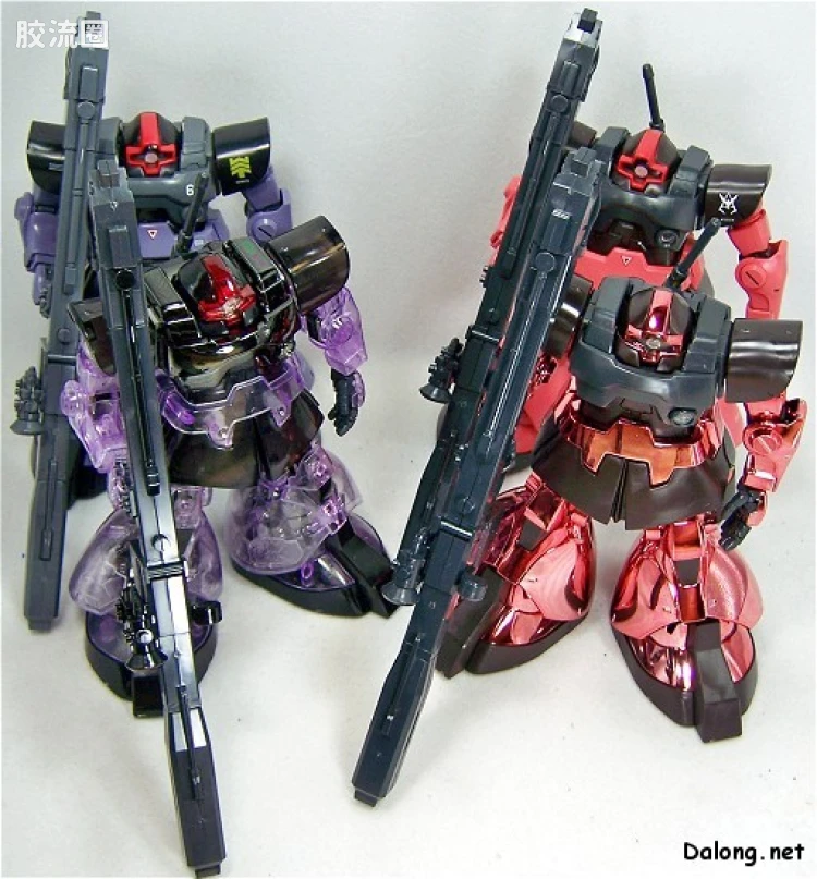 MG 限定电镀版 夏亚专用型加大魔 金属涂装版 - 图片