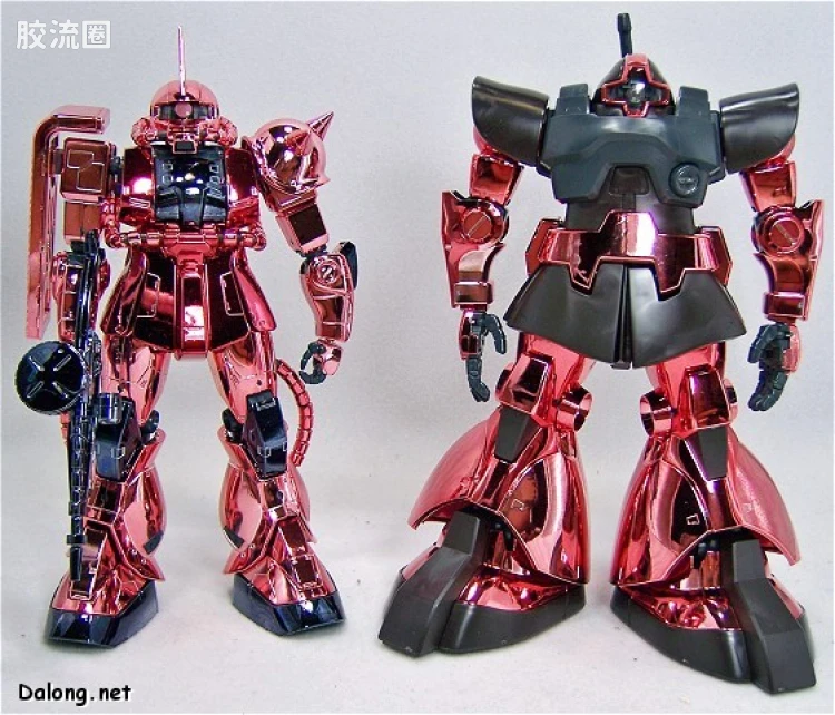 MG 限定电镀版 夏亚专用型加大魔 金属涂装版 - 图片