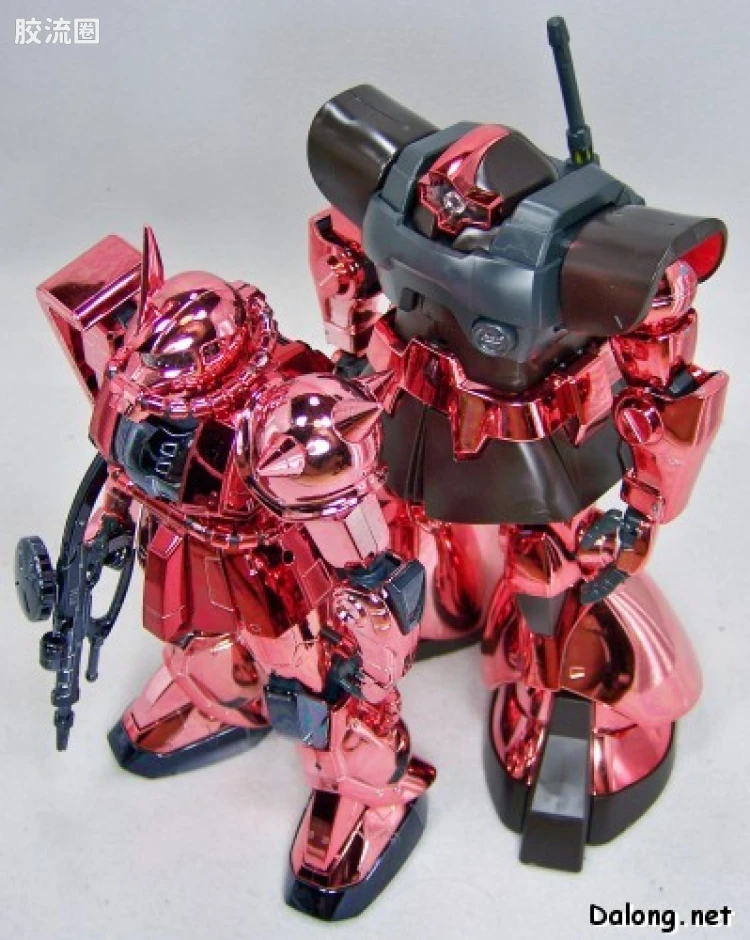 MG 限定电镀版 夏亚专用型加大魔 金属涂装版 - 图片