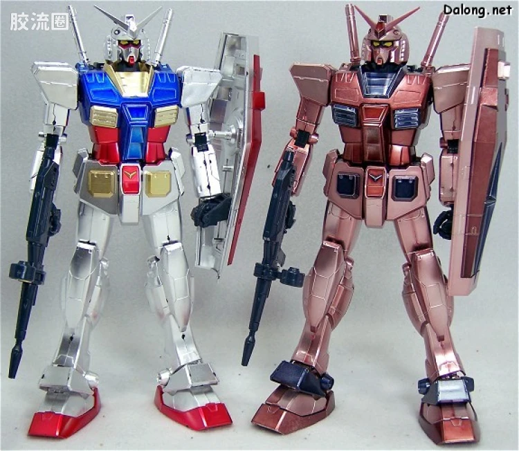 MG 限定电镀版 卡斯巴尔专用高达 金属涂装版 - 图片