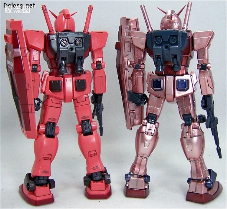 MG 限定电镀版 卡斯巴尔专用高达 金属涂装版 - 图片