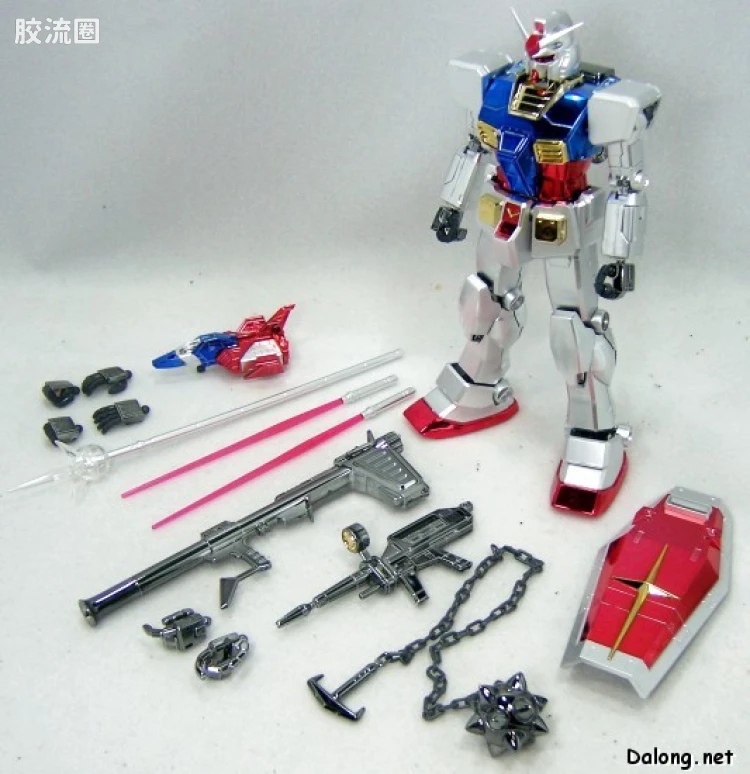 MG 限定电镀版 RX-78-2 高达 金属涂装版 - 图片