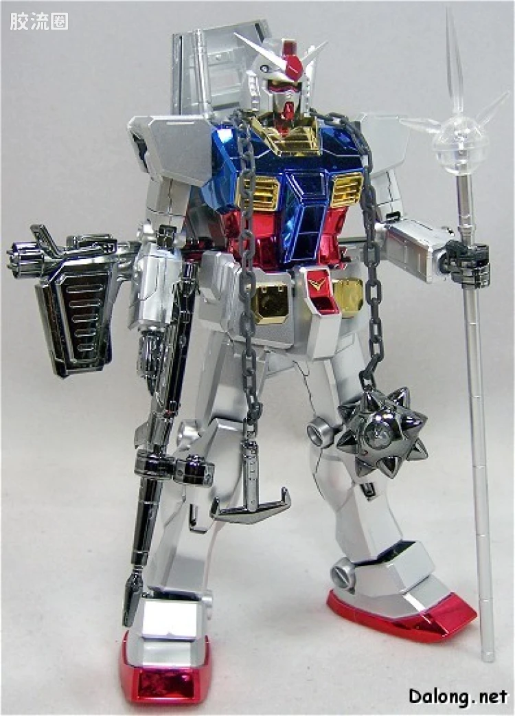 MG 限定电镀版 RX-78-2 高达 金属涂装版 - 图片