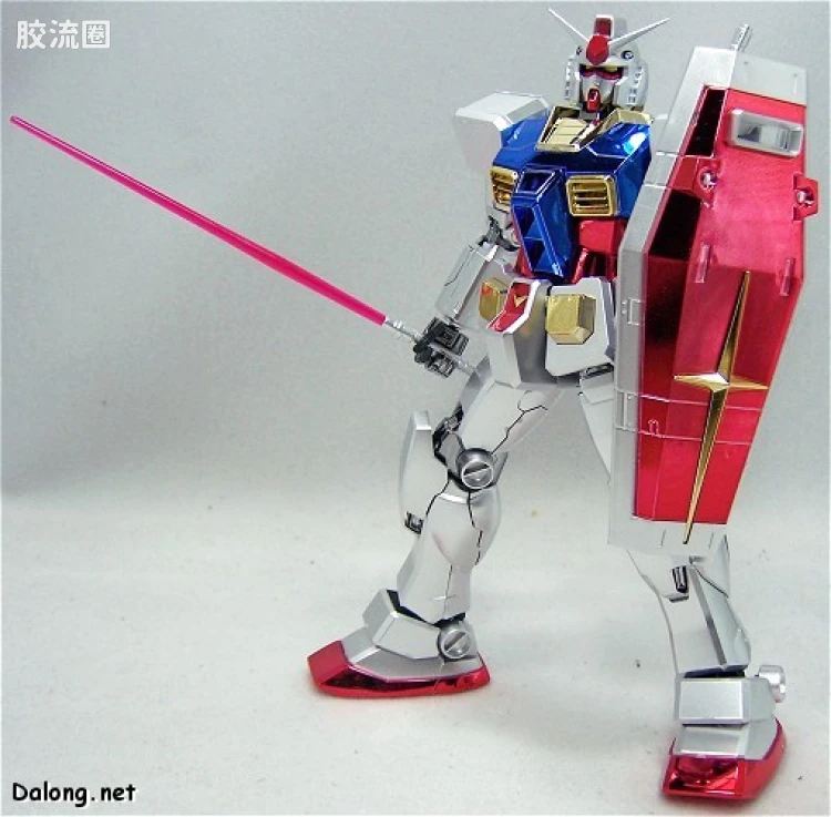 MG 限定电镀版 RX-78-2 高达 金属涂装版 - 图片