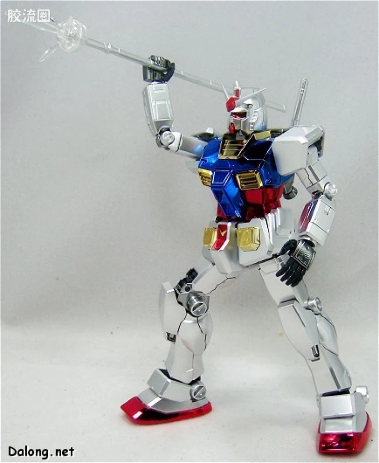 MG 限定电镀版 RX-78-2 高达 金属涂装版 - 图片