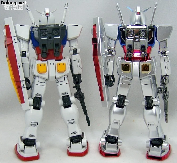 MG 限定电镀版 RX-78-2 高达 金属涂装版 - 图片