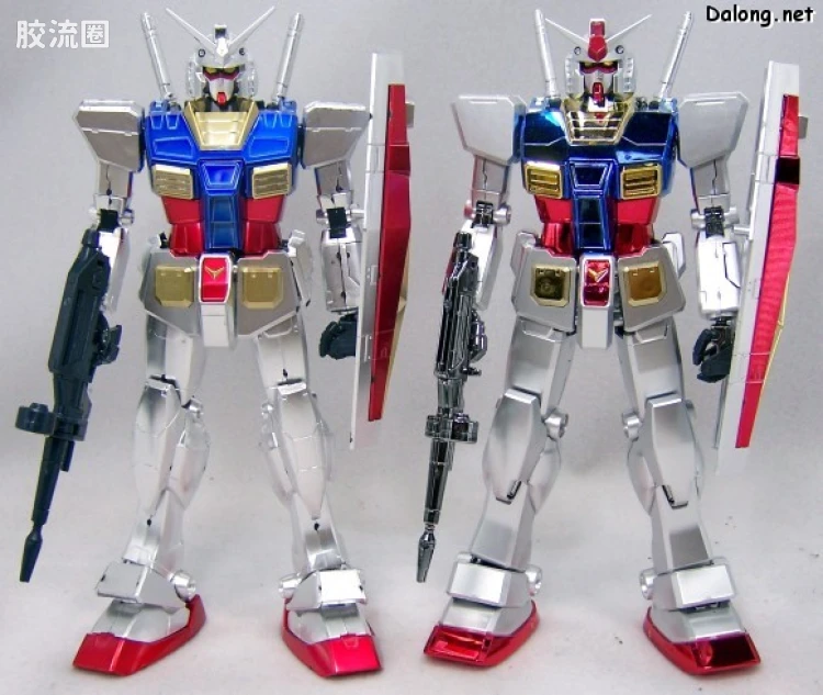 MG 限定电镀版 RX-78-2 高达 金属涂装版 - 图片