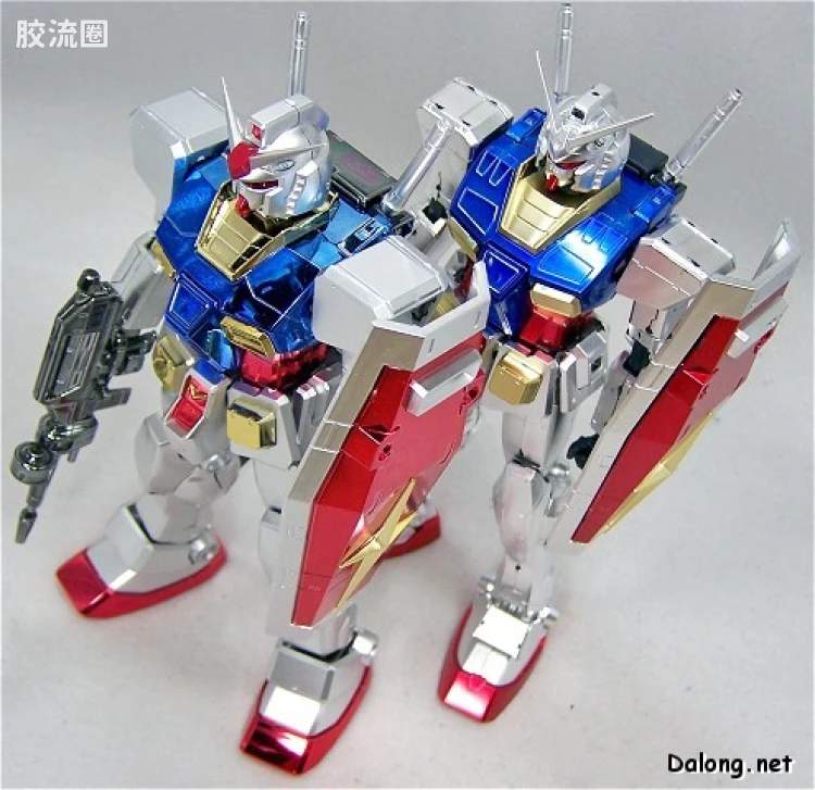 MG 限定电镀版 RX-78-2 高达 金属涂装版 - 图片