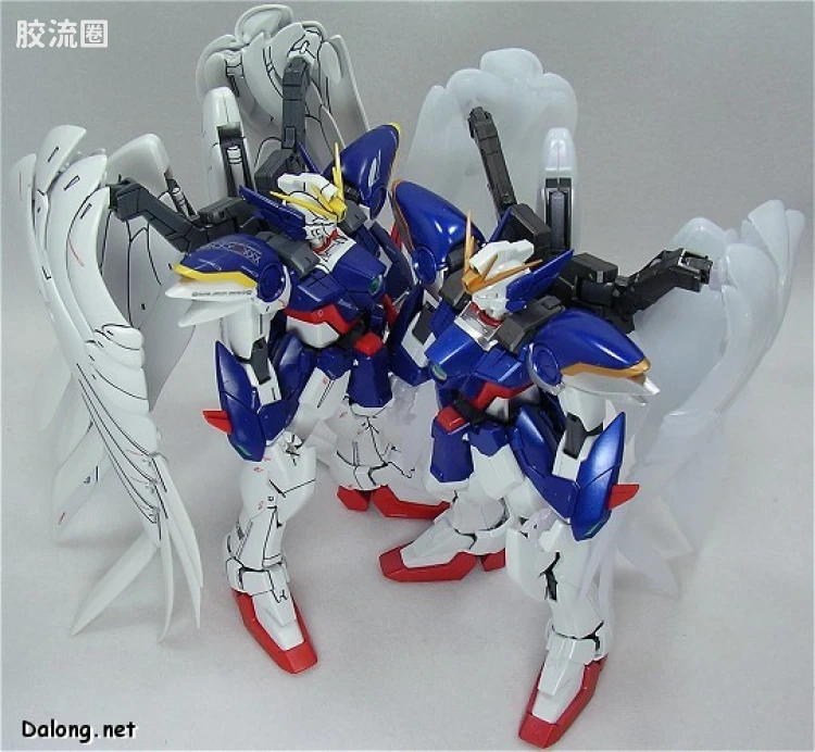 MG 限定电镀版  2005会场限定版电镀珍珠色飞翼零式高达改 - 图片