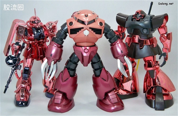 MG 限定电镀版 夏亚专用魔蟹电镀版 - 图片