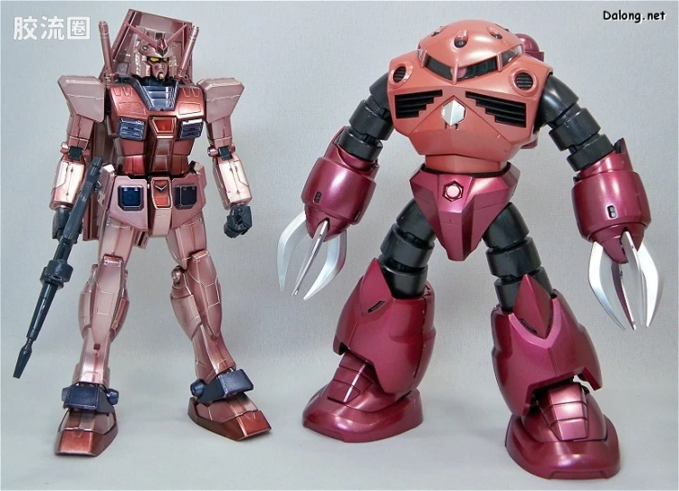 MG 限定电镀版 夏亚专用魔蟹电镀版 - 图片