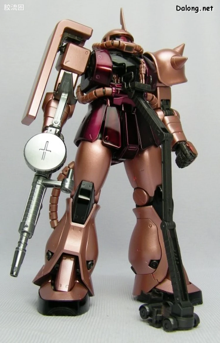 MG 限定电镀版 夏亚专用扎古 II v2.0 Extra Finish电镀版 - 图片