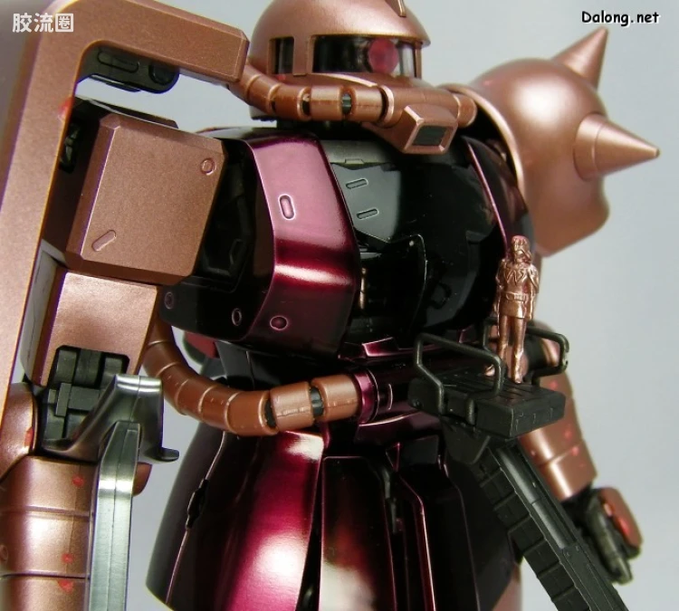 MG 限定电镀版 夏亚专用扎古 II v2.0 Extra Finish电镀版 - 图片