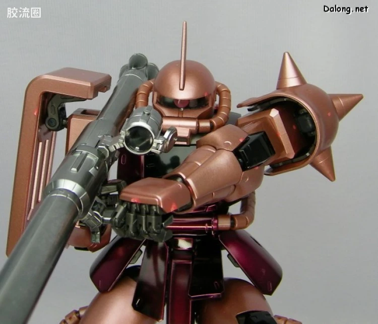 MG 限定电镀版 夏亚专用扎古 II v2.0 Extra Finish电镀版 - 图片