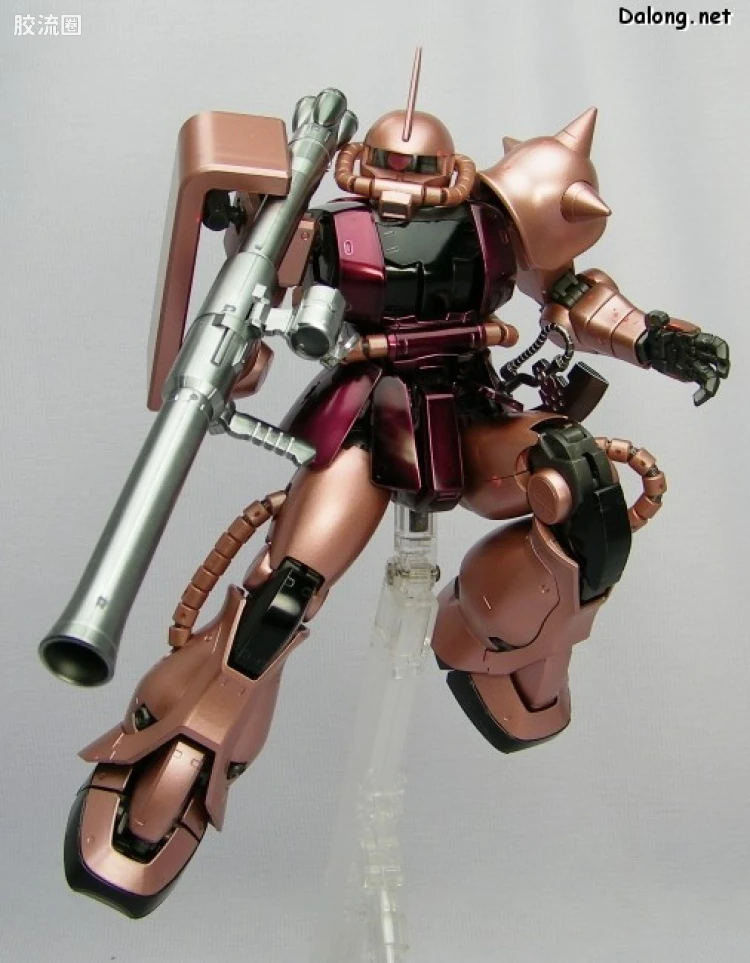 MG 限定电镀版 夏亚专用扎古 II v2.0 Extra Finish电镀版 - 图片