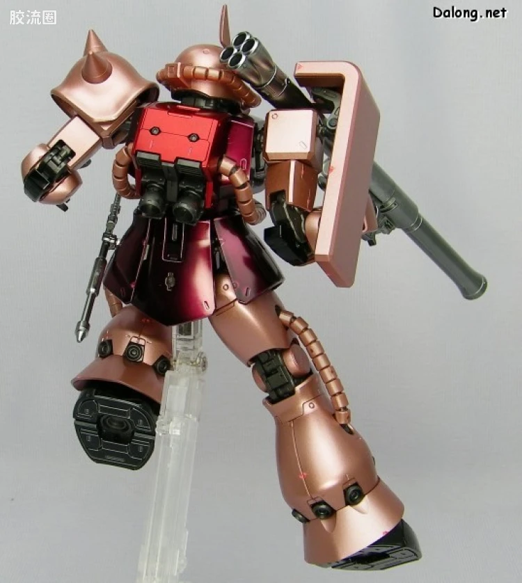 MG 限定电镀版 夏亚专用扎古 II v2.0 Extra Finish电镀版 - 图片