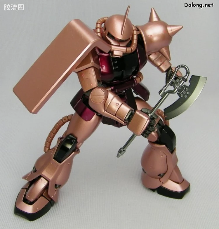 MG 限定电镀版 夏亚专用扎古 II v2.0 Extra Finish电镀版 - 图片