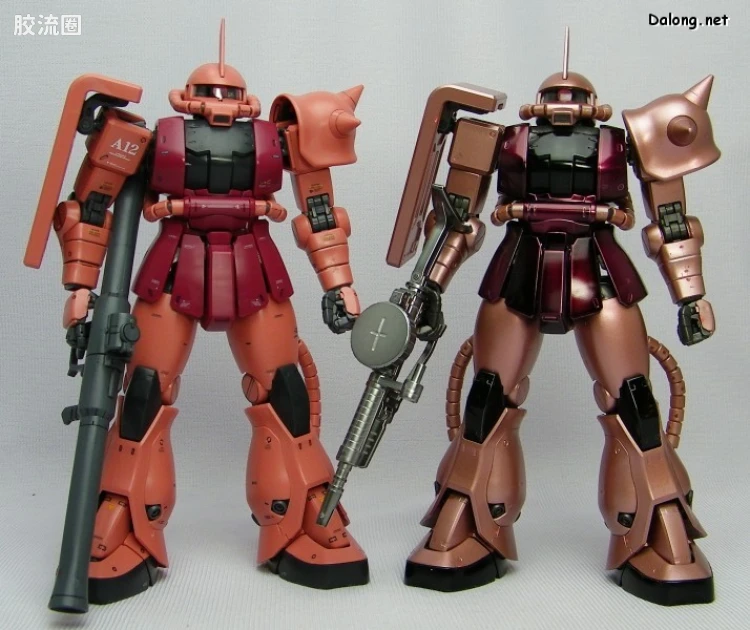 MG 限定电镀版 夏亚专用扎古 II v2.0 Extra Finish电镀版 - 图片