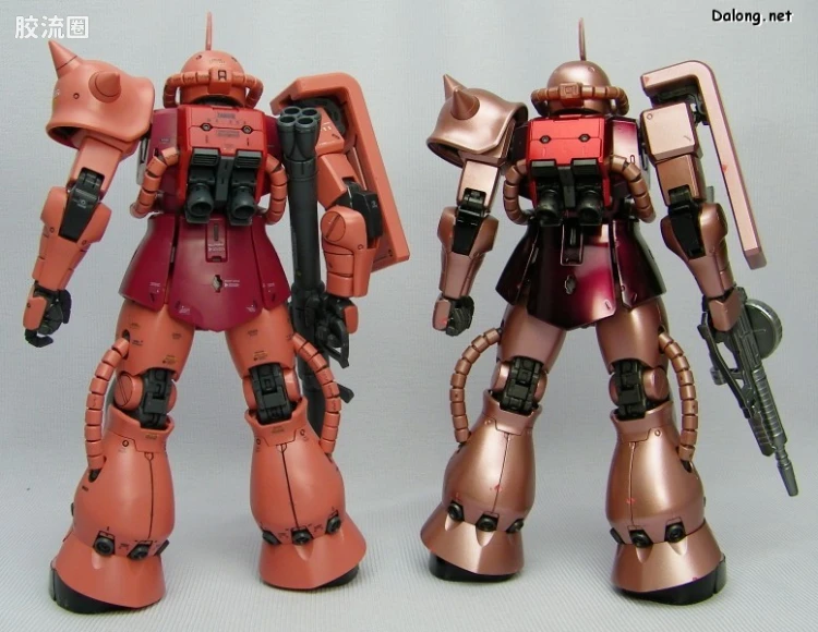 MG 限定电镀版 夏亚专用扎古 II v2.0 Extra Finish电镀版 - 图片