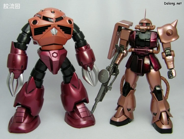 MG 限定电镀版 夏亚专用扎古 II v2.0 Extra Finish电镀版 - 图片