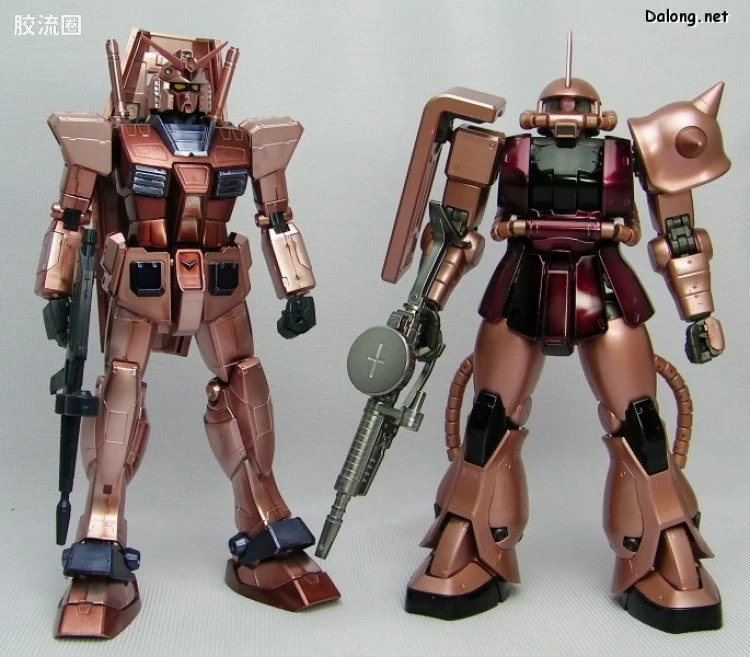 MG 限定电镀版 夏亚专用扎古 II v2.0 Extra Finish电镀版 - 图片