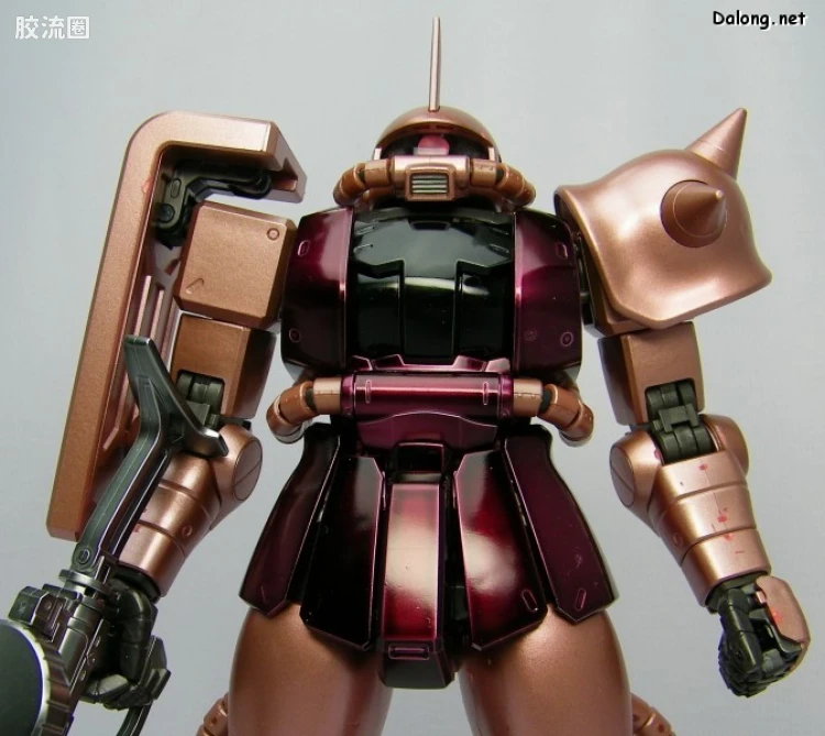 MG 限定电镀版 夏亚专用扎古 II v2.0 Extra Finish电镀版 - 图片