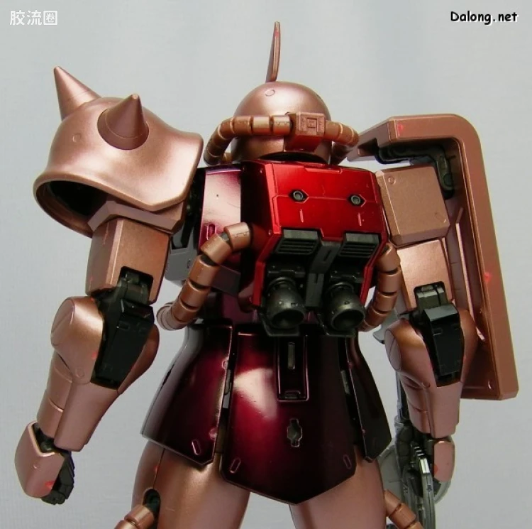 MG 限定电镀版 夏亚专用扎古 II v2.0 Extra Finish电镀版 - 图片