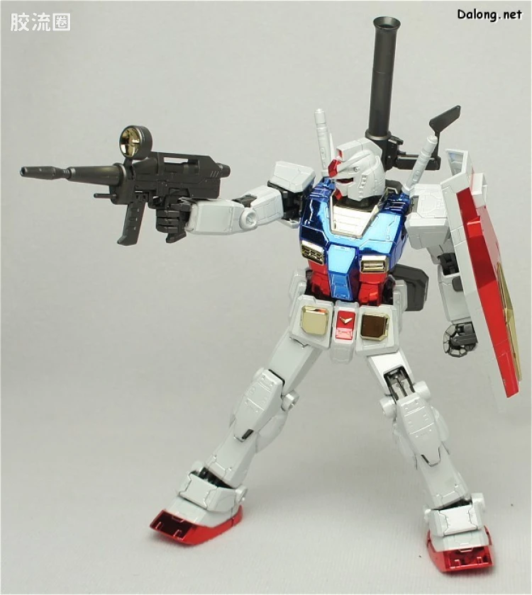 MG 限定电镀版 RX-78-2 OYW Ver. CLUB MG 限定 彩色版 - 图片