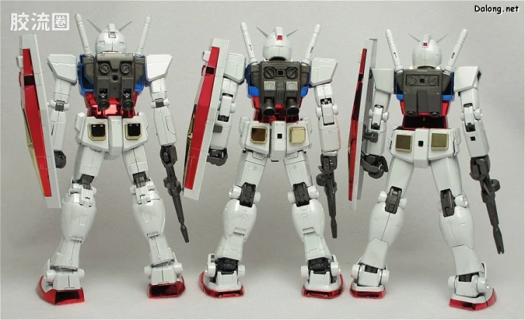 MG 限定电镀版 RX-78-2 OYW Ver. CLUB MG 限定 彩色版 - 图片