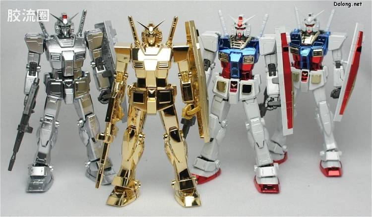 MG 限定电镀版 RX-78-2 2.0 Ver. CLUB MG限定 金色版 - 图片