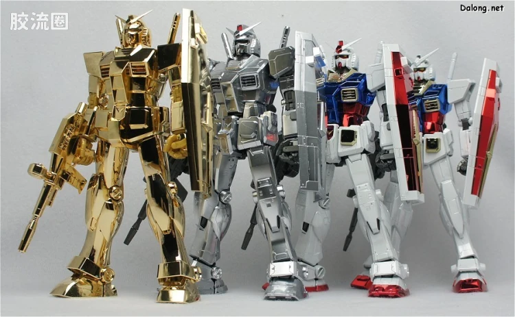 MG 限定电镀版 RX-78-2 2.0 Ver. CLUB MG限定 金色版 - 图片