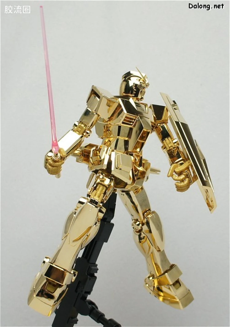 MG 限定电镀版 RX-78-2 2.0 Ver. CLUB MG限定 金色版 - 图片