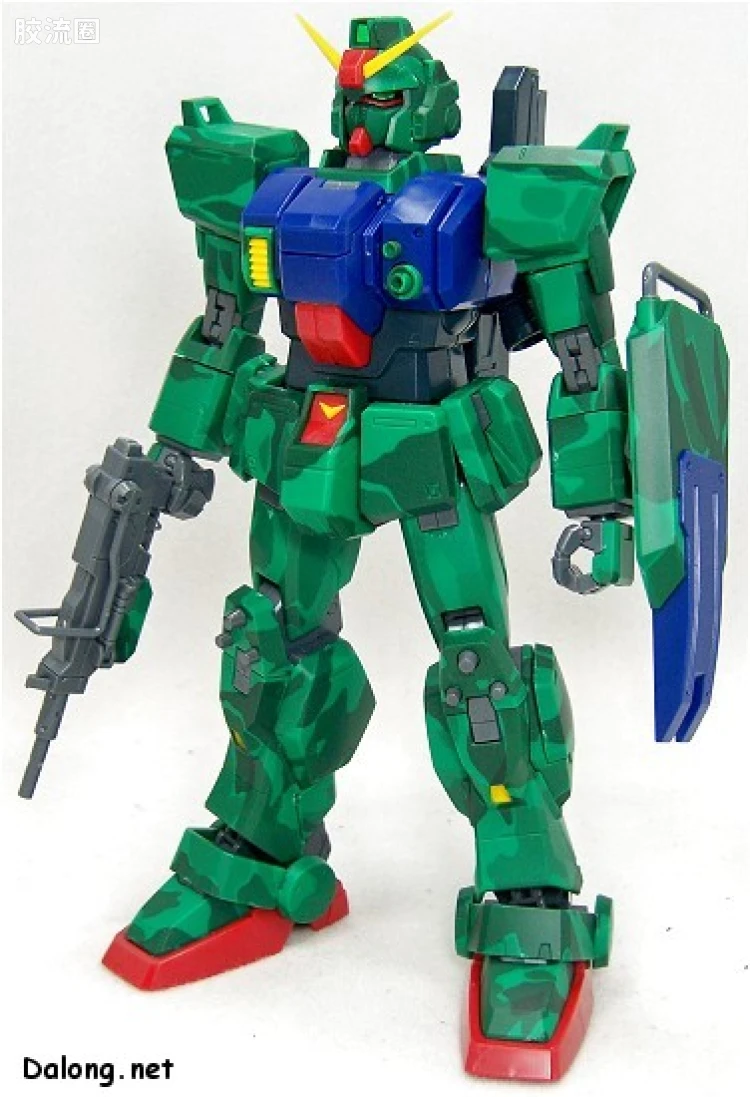 MG 限量版RX-79[G]特别涂装版 战型高达 丛林涂装A - 图片