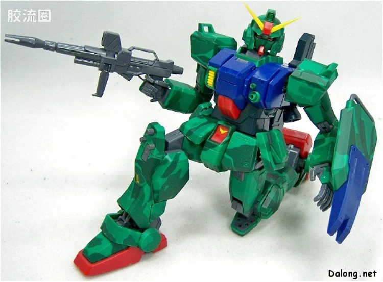 MG 限量版RX-79[G]特别涂装版 战型高达 丛林涂装A - 图片