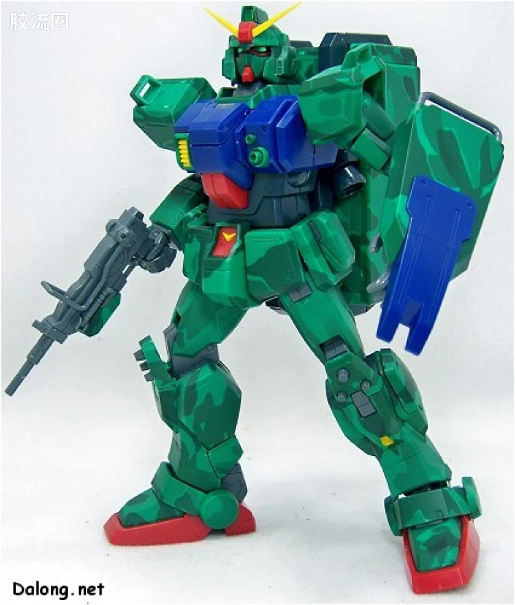MG 限量版RX-79[G]特别涂装版 战型高达 丛林涂装A - 图片