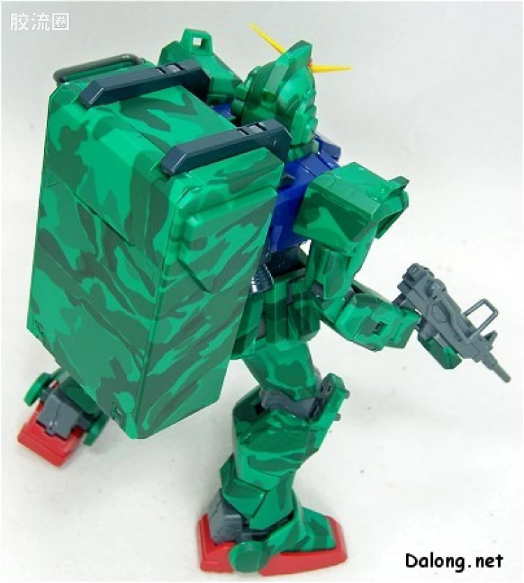 MG 限量版RX-79[G]特别涂装版 战型高达 丛林涂装A - 图片