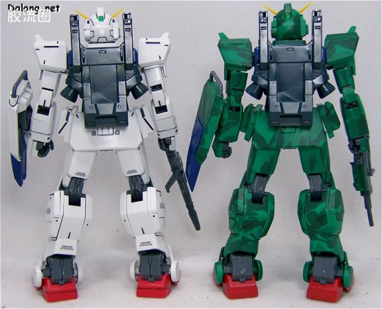 MG 限量版RX-79[G]特别涂装版 战型高达 丛林涂装A - 图片