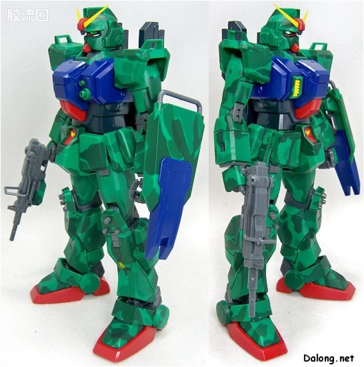 MG 限量版RX-79[G]特别涂装版 战型高达 丛林涂装A - 图片